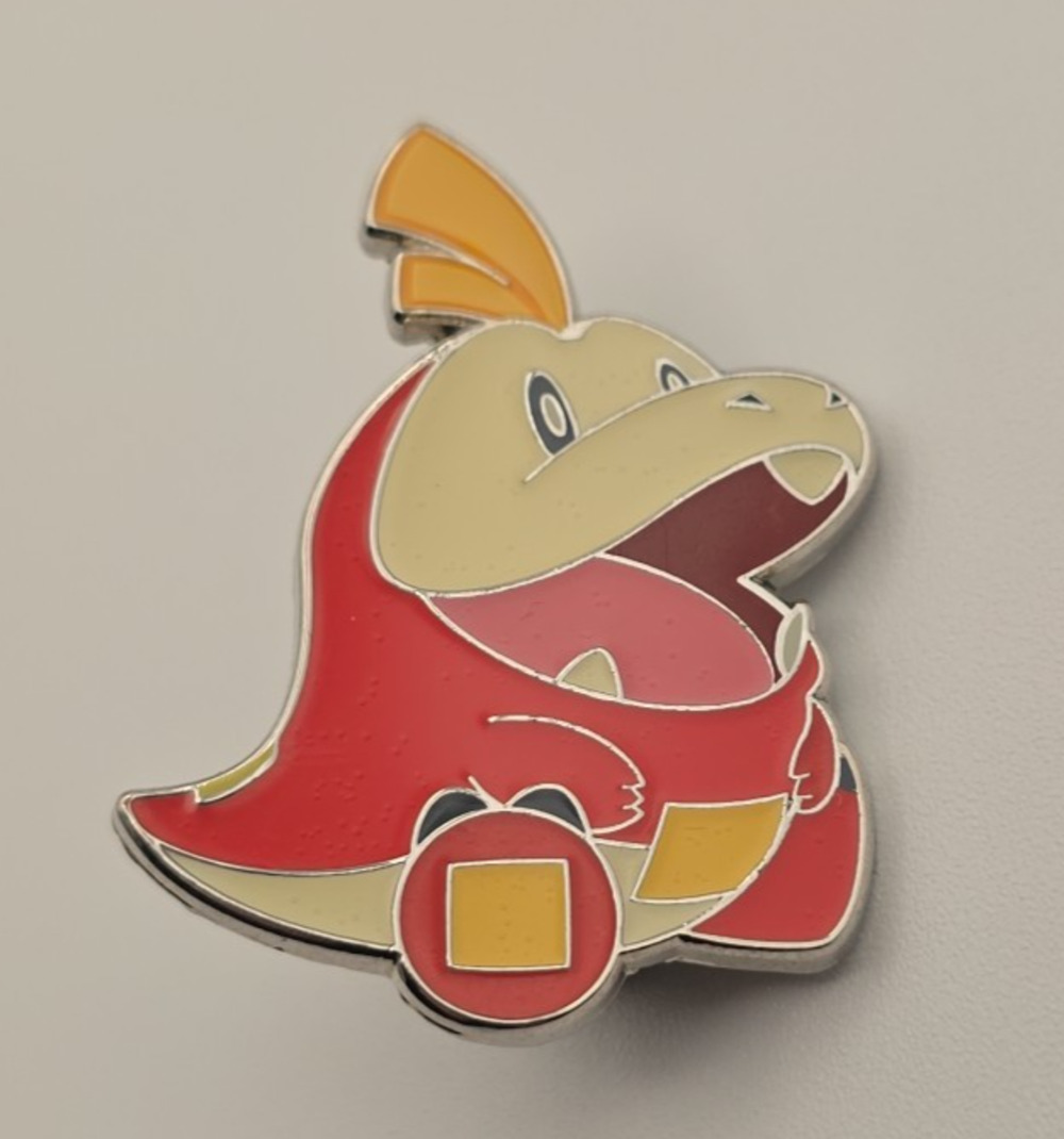 Pokémon Official Fuecoco Enamel Pin with Backs